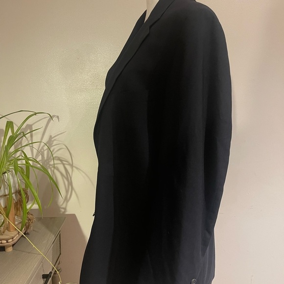 Brooks Brothers Brooks Ease Wool Dark Blue Blazer/Sports Coat Men's 45 Long USA - Picture 3 of 12